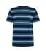 T-shirt Motif/style À Rayures Homme Sarcelle Foncé Original Penguin-1