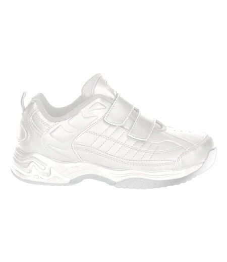 Mirak Contender Touch Fastening Trainer / Womens Trainers / Unisex Sports (White) - UTFS928