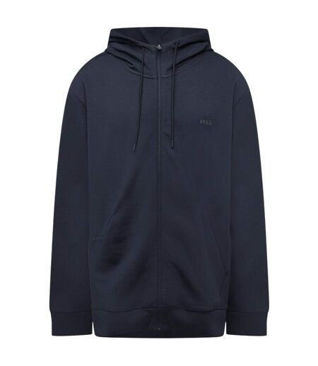 Mens Saggy Sweat Jacket Dark Blue Boss