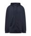 Mens Saggy Sweat Jacket Dark Blue Boss-2