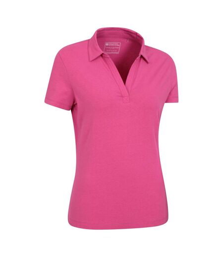 Polo Femme Rose Vif Mountain Warehouse