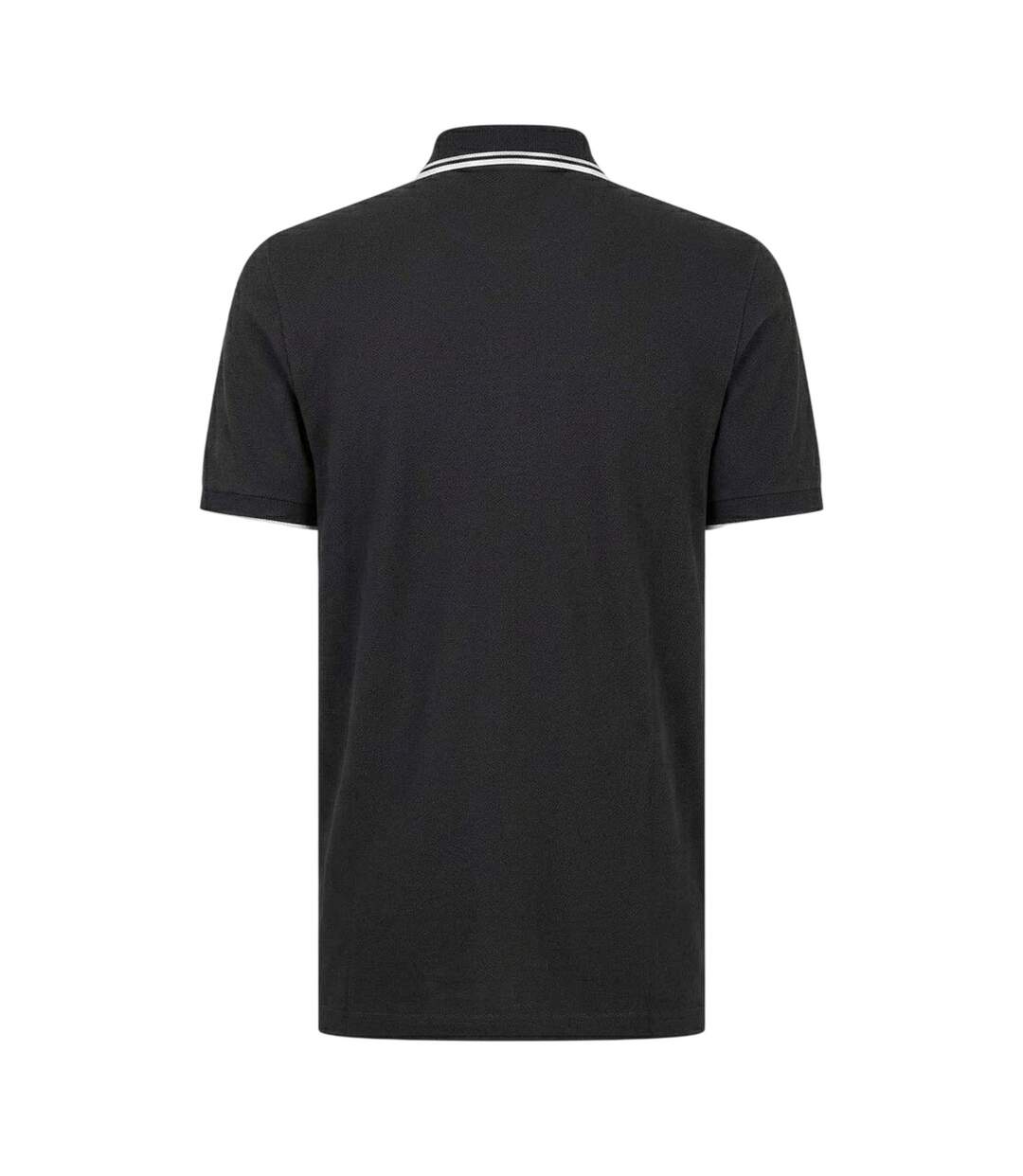 Mens Paddy Pro Cotton Pique Polo Shirt Dark Blue Boss-2