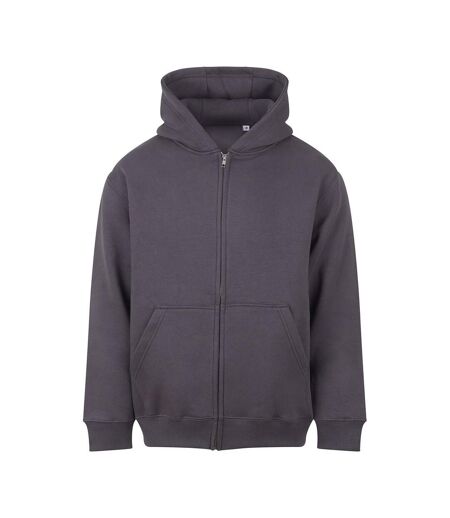 Sweat À Capuche Vision Homme Charbon Uni Awdis