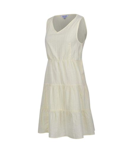 Womens/ladies Zariah Vertical Stripe Midi Dress Sunlight Regatta