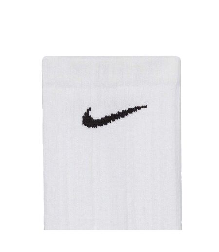 Pack Of 3  Unisex Adult Everyday Cushioned Crew Socks  Multicoloured Nike