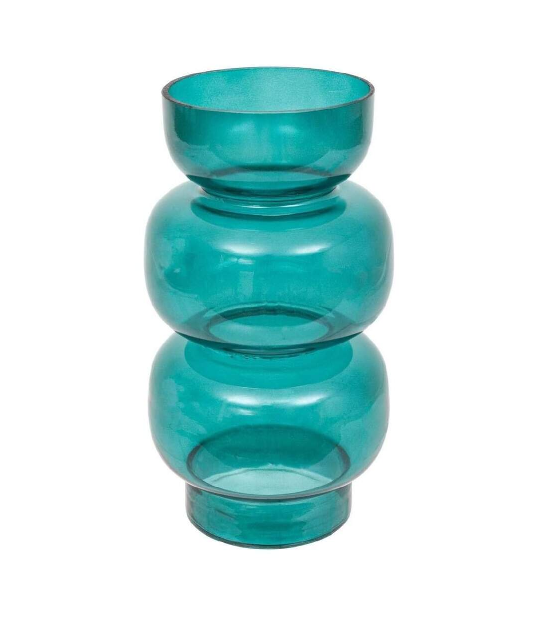 Vase Design Be Vintage 25cm Bleu Canard-1