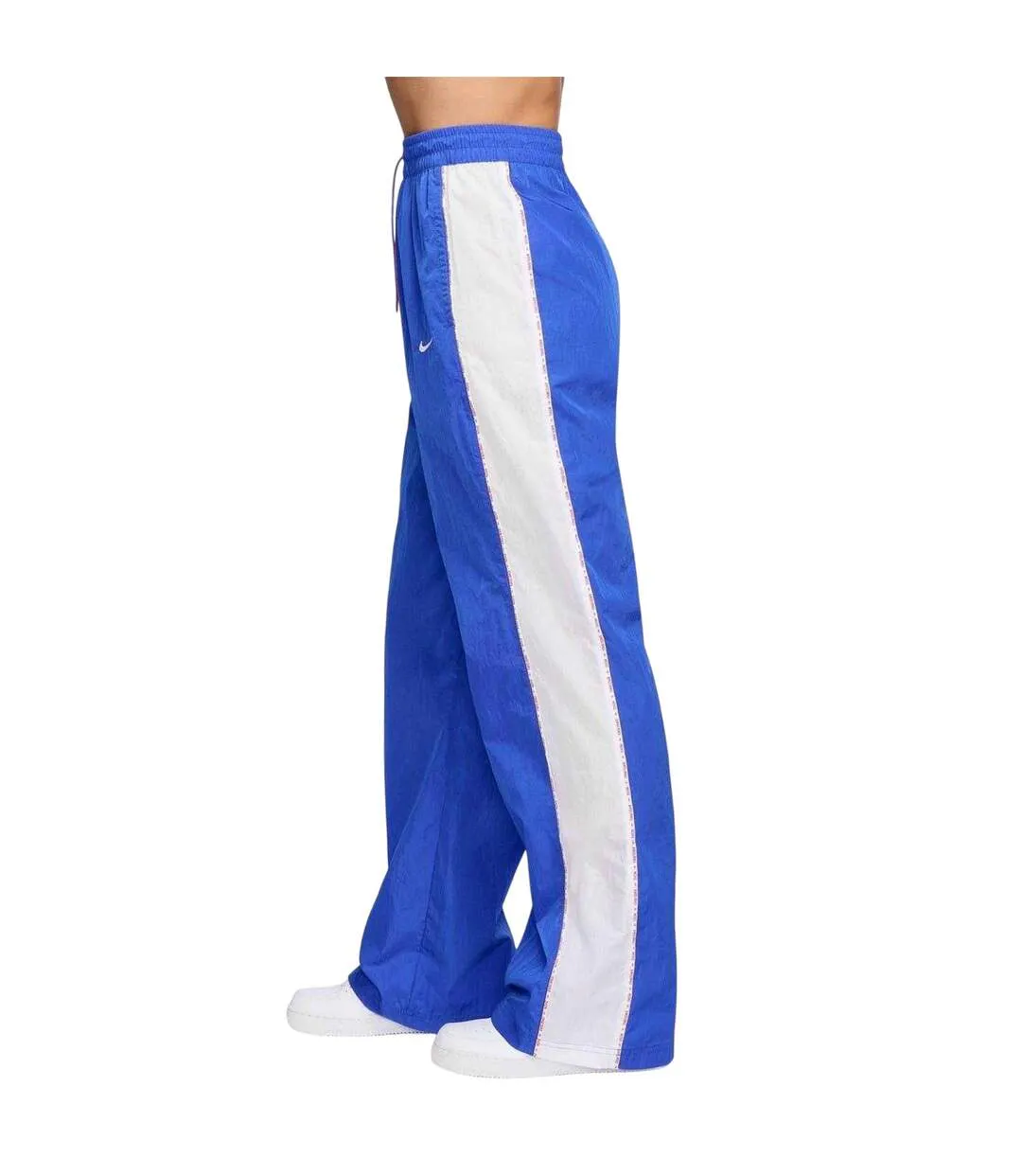 Pantalon De Survêtement Motif/style England Fa Femme Bleu Blanc Nike-4