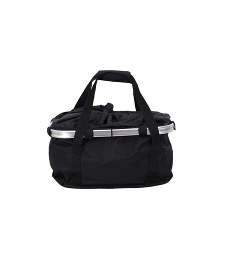Panier Clipsable avec 2 Anses Vélo 42cm Noir