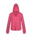 Sweat À Capuche Minerve Femme Rose Vif Blanc Regatta-1