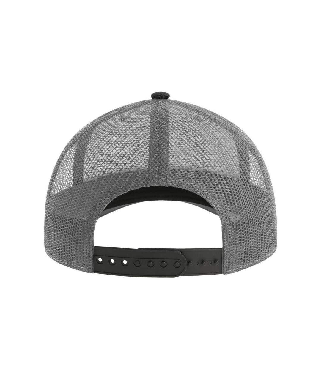 Casquette Trucker Bryce Noir Gris Foncé Atlantis Headwear-2