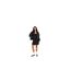 Womens/ladies Slip Dress Black White Brave Soul-1