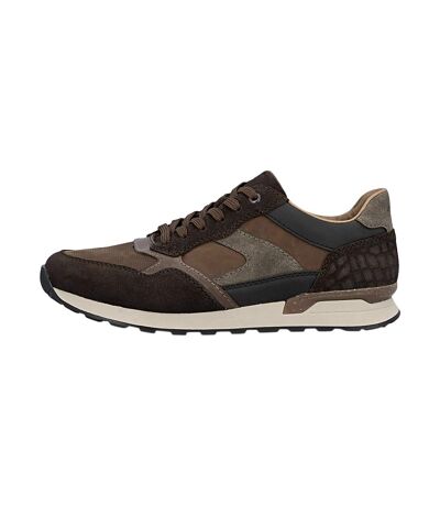 Basket Basse Cuir Rieker Rusty