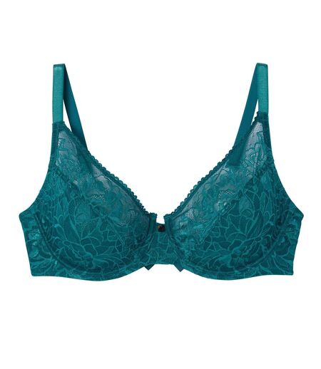 Soutien-gorge à armatures grand maintien bleu Nanaya