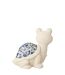 Statuette Tortue d'Extérieur Mosaïque 34cm Beige-3