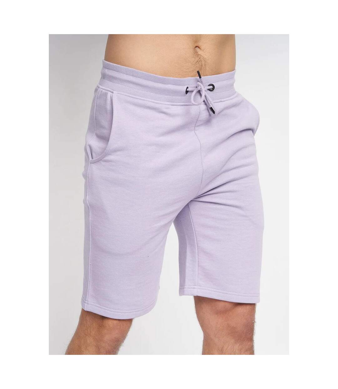 Crosshatch Mens Gilyard Shorts (Light Purple)