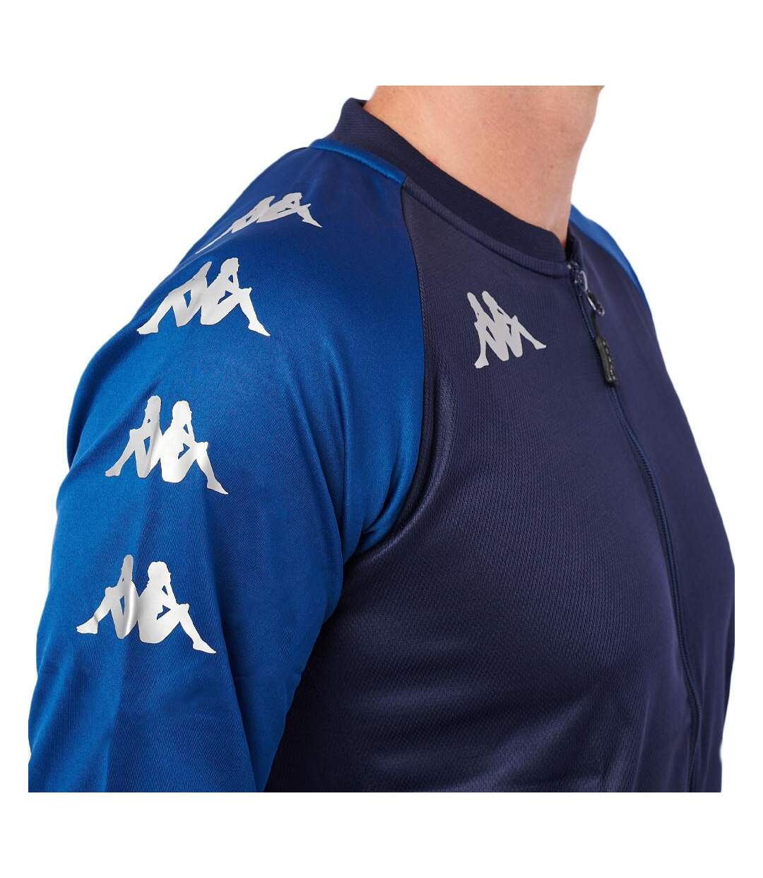 Veste bleu homme kappa soccer verone-3