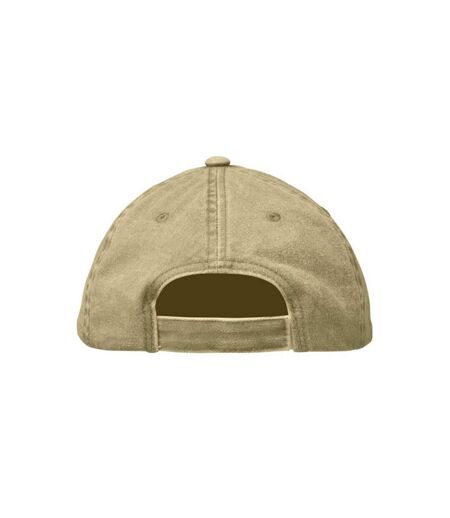 Unisex Adult Beau 6 Panel Baseball Cap Army Green MidOcean