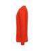 T-shirt Manches Longues Inspire Homme Rouge Feu B&C-4