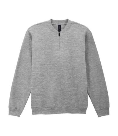 Sweat Softstyle Adulte Gris Chiné Gildan