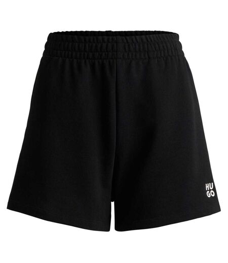 Short De Jogging Femme Noir Hugo