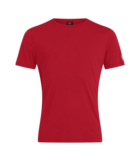 Mens Club Plain T-shirt Flag Red Canterbury