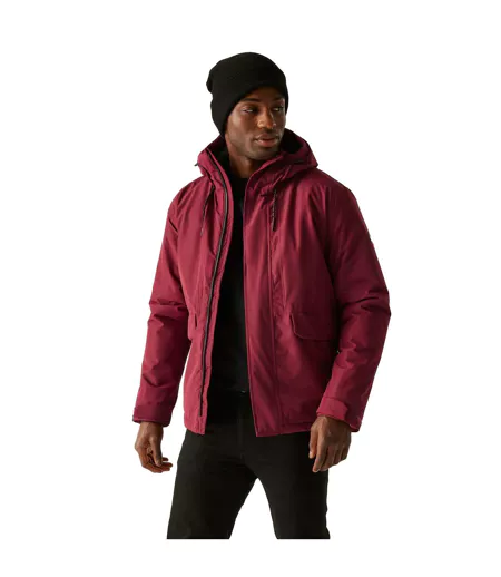 Veste Imperméable Sterlings Homme Pourpre Foncé Noir Regatta