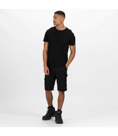 Regatta Mens Pro Cargo Shorts (Black) - UTRG4127