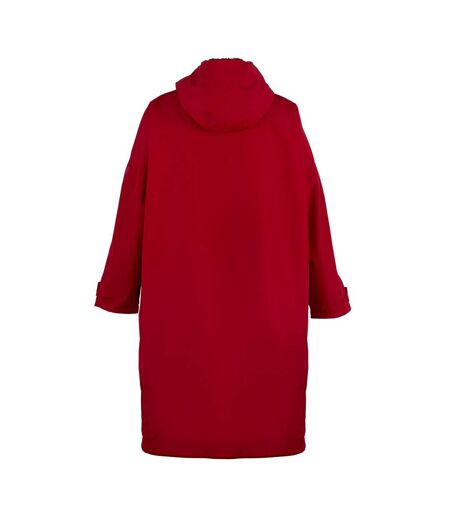 Unisex Adult Changing Robe Classic Red Black Regatta