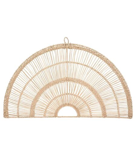 Décoration Murale Arc Seagrass 60cm Naturel