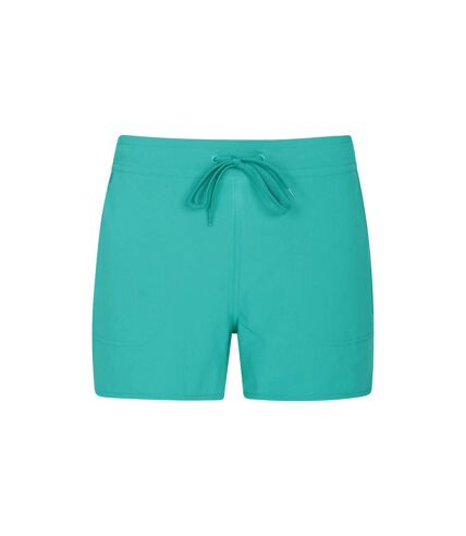 Womens/ladies stretch swim shorts teal Mountain Warehouse