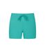 Womens/ladies stretch swim shorts teal Mountain Warehouse