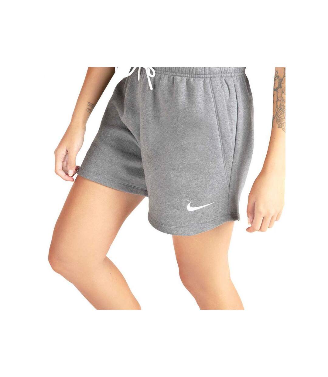 Short De Jogging Park Femme Gris Argenté Nike-1