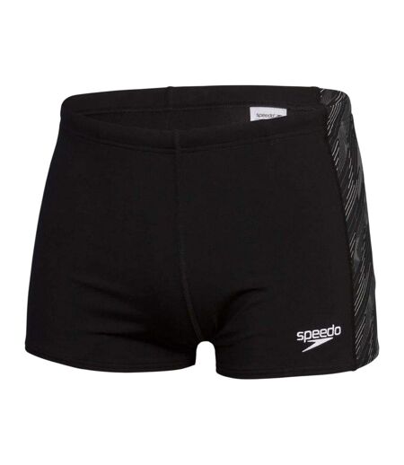 Short De Bain Motif/style À Motifs Hyperboom Aquashort Homme Noir Blanc Speedo