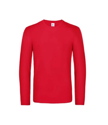 T-shirt Manches Longues #e190 Homme Rouge B&C
