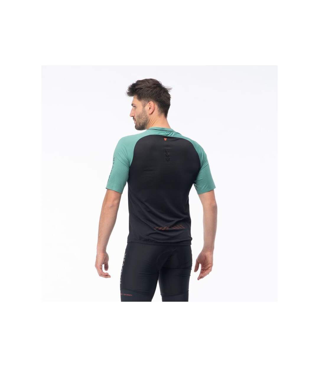Maillot De Cyclisme Yankee Homme Noir Bleu Sarcelle Radvik-4
