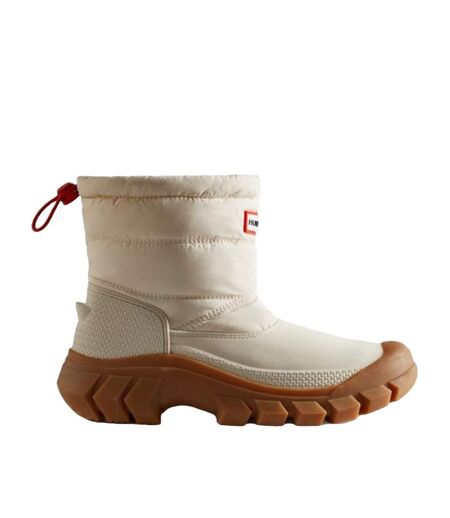 Womens/ladies Intrepid Short Snow Boots Willow Gum Hunter