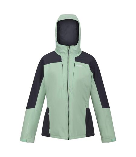 Womens/ladies Highton Stretch Padded Jacket Quiet Green Seal Grey Regatta