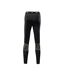 Womens/ladies Leonard Leggings Black Gold Everlast-2