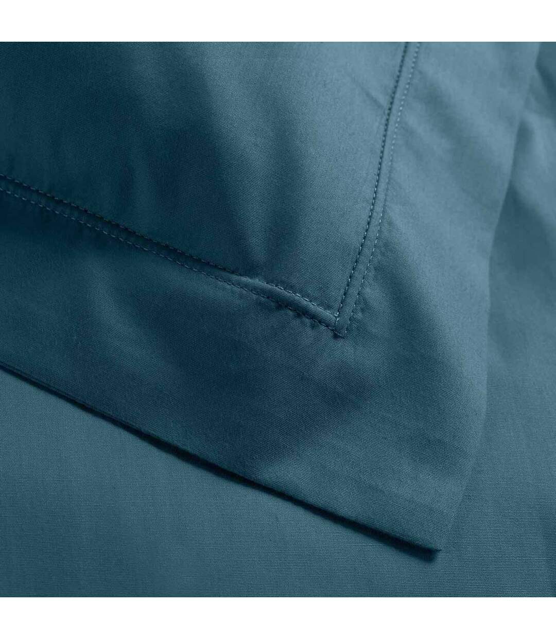 Taie d'Oreiller Percaline 63x63cm Bleu-2