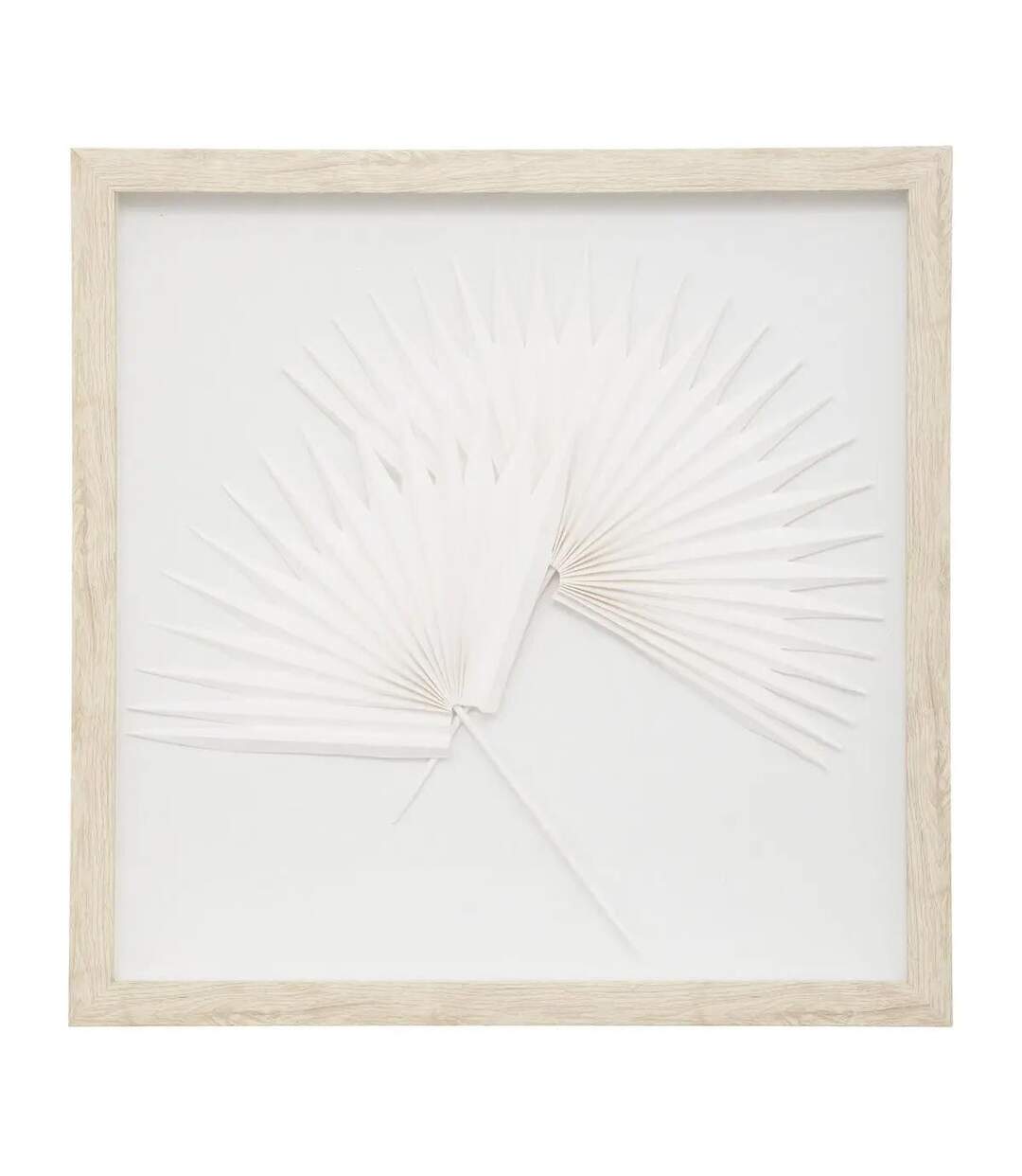 Décoration Murale Cindy 40cm Beige & Blanc-1