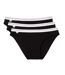 X3 culottes noir femme lacoste coton stretch - l-1