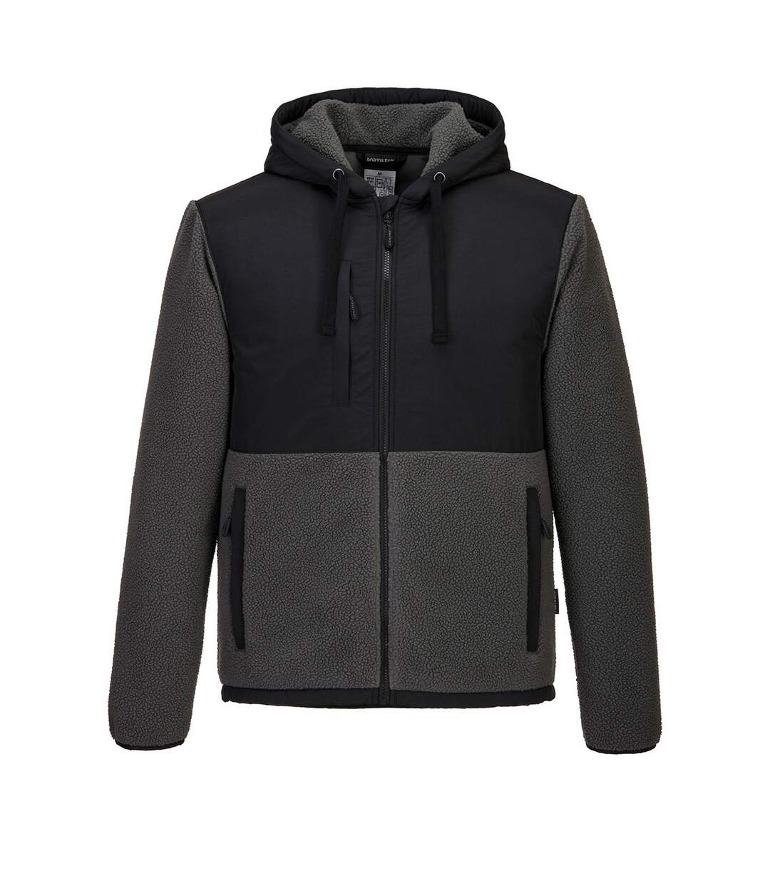 Veste Polaire Kx3 Homme Noir Gris Portwest-1