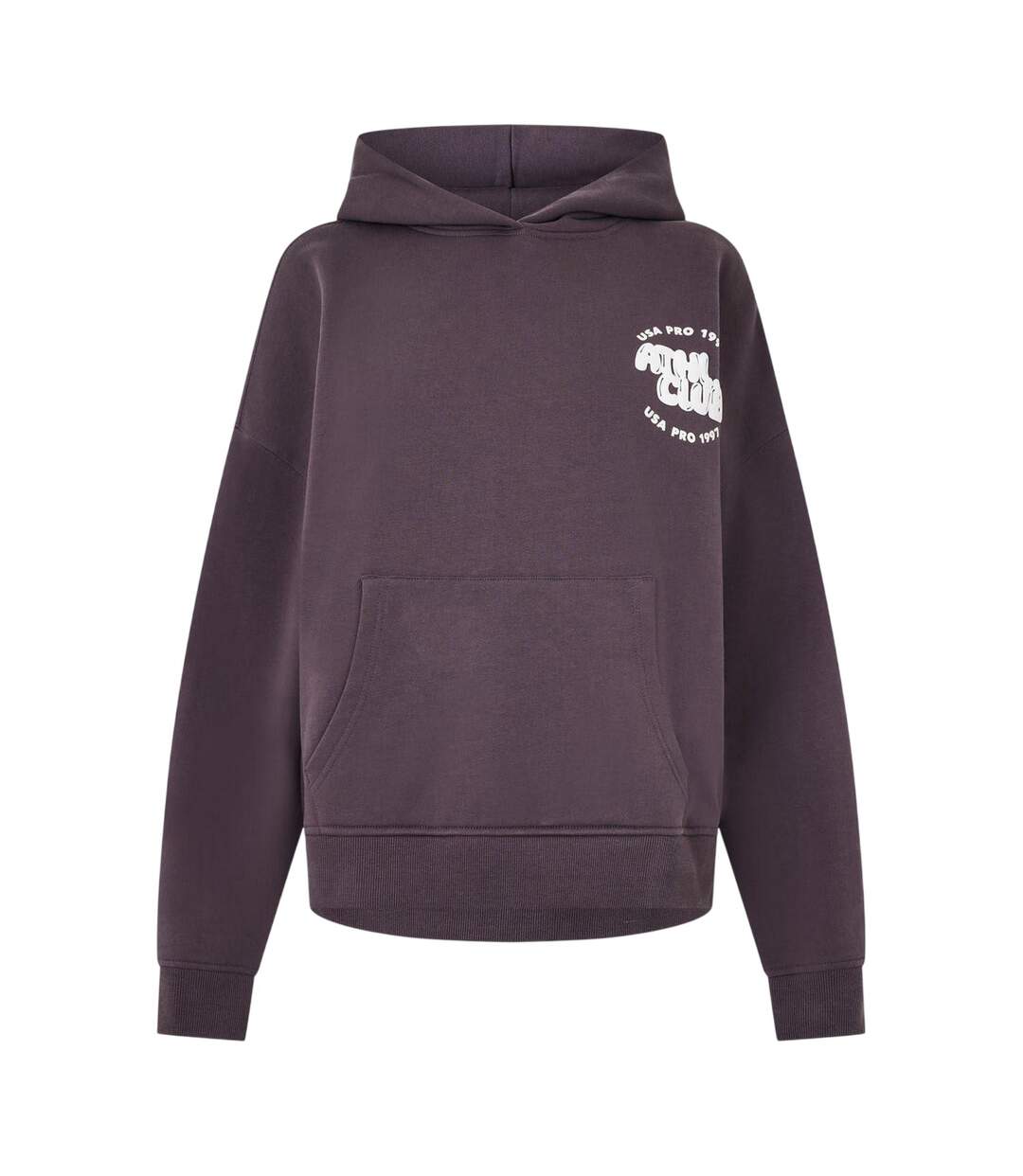 Unisex Adult Oversized Hoodie Espresso USA Pro-1