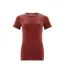 Womens/ladies Crossover T-shirt Autumn Red Mascot-1