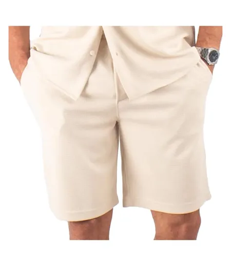 Short beige homme paname brothers poly