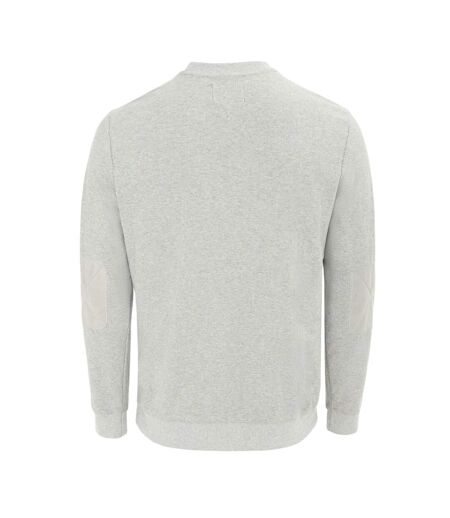 Sweat Motif/style Logo Homme Gris Clair Chiné Howick