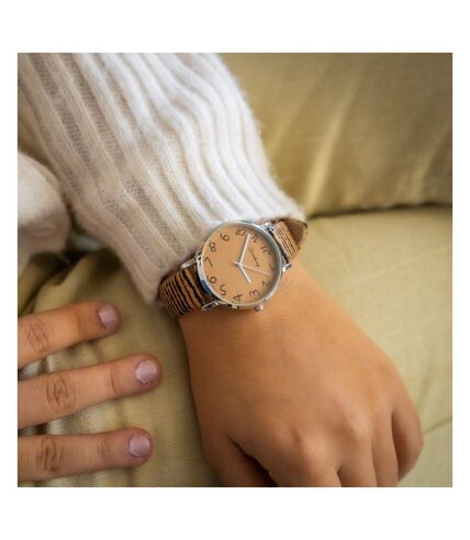 Superbe Montre Femme Marron CHTIME