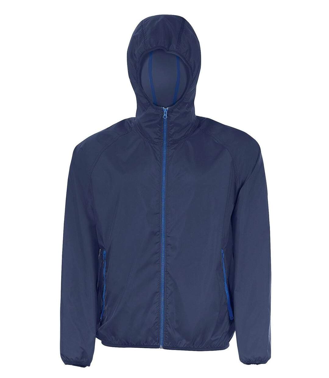 Veste coupe-vent imperméable 01169 - bleu marine - unisexe