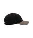 Casquette Sandwich En Coton Épais Mixte Noir Gris Atlantis-1