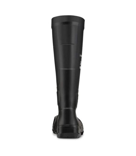 Unisex adult jobguard safety wellington boots black Dunlop